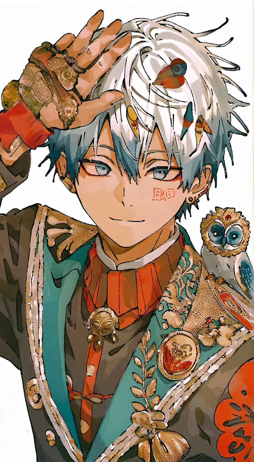 ai character: todoroki  background