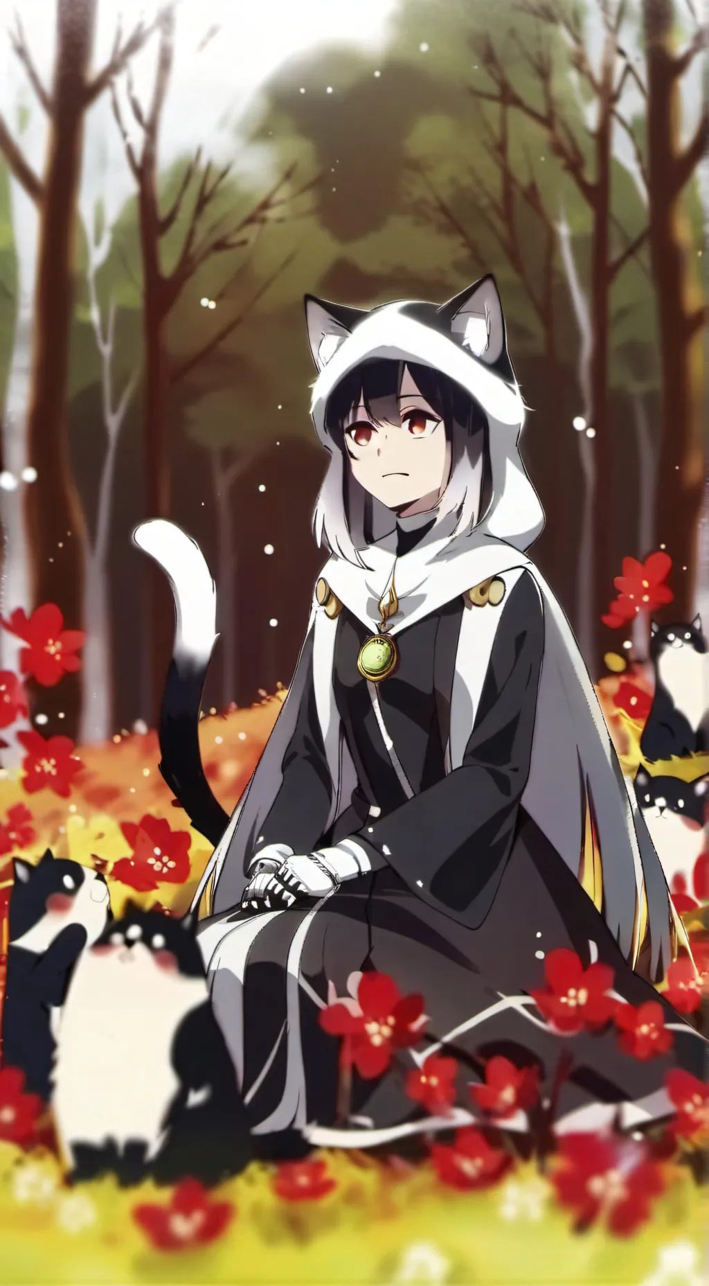 ai character: miss circle kat background