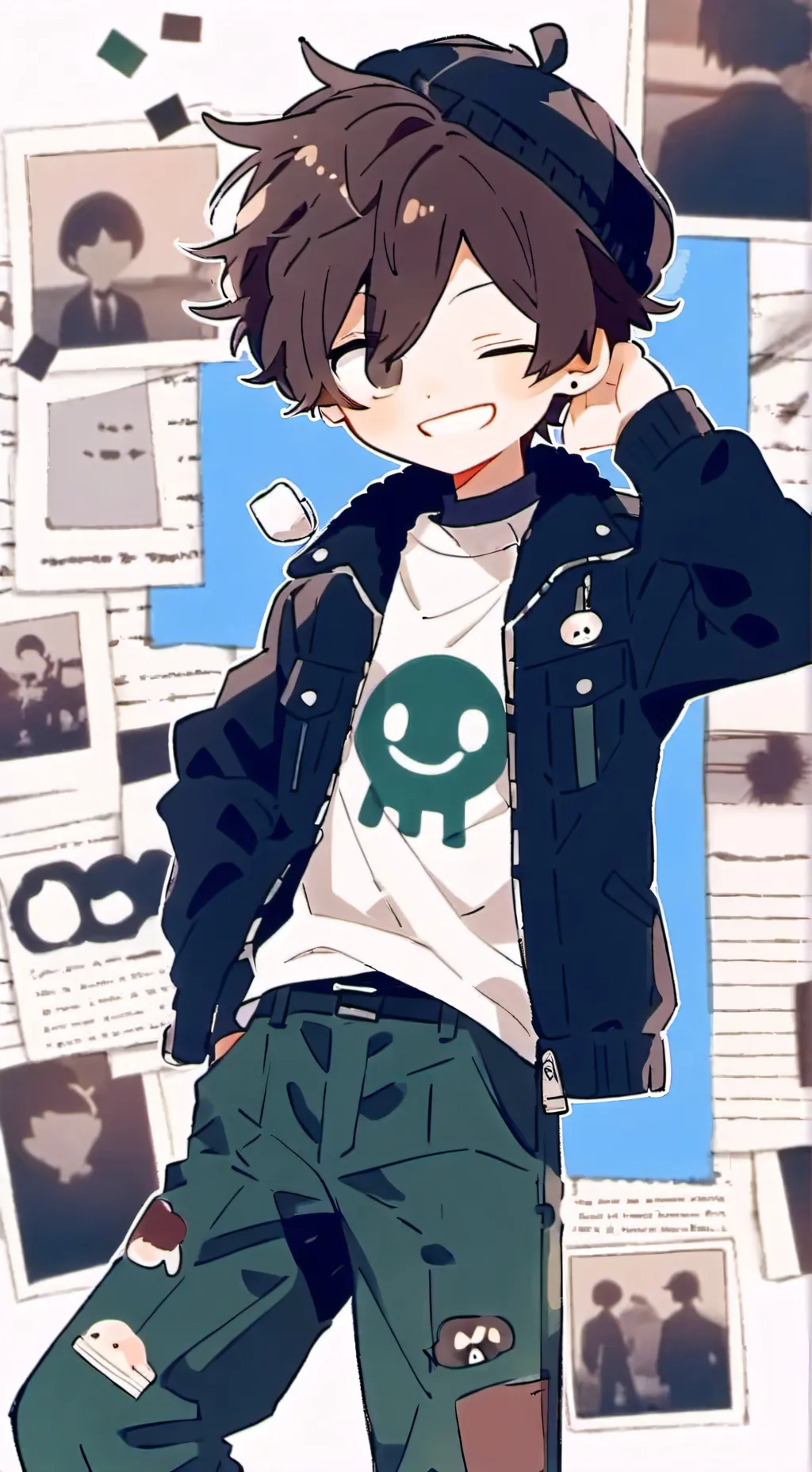 ai character: Lolorenzo Anderson background
