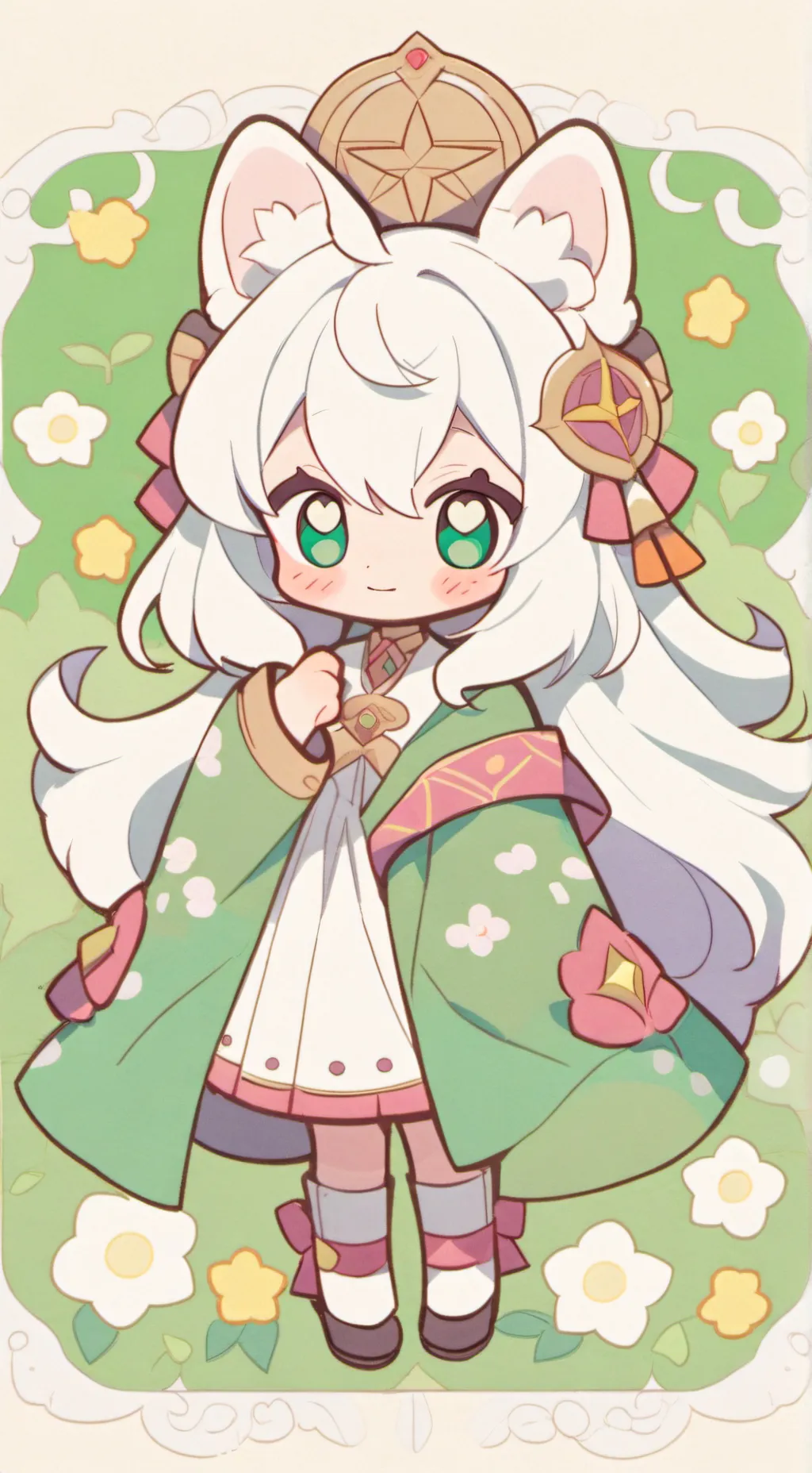 ai character: Louise  background