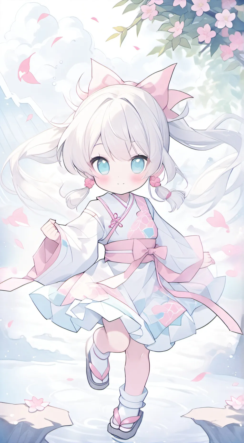 ai character: 3 ninjas kick back background