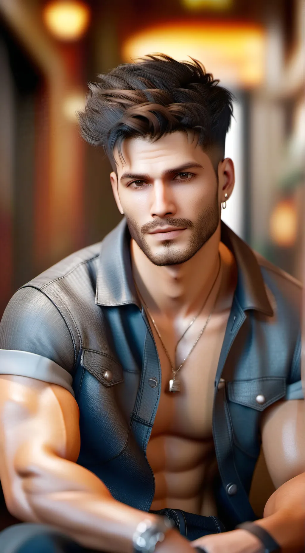 ai character: Andrew background