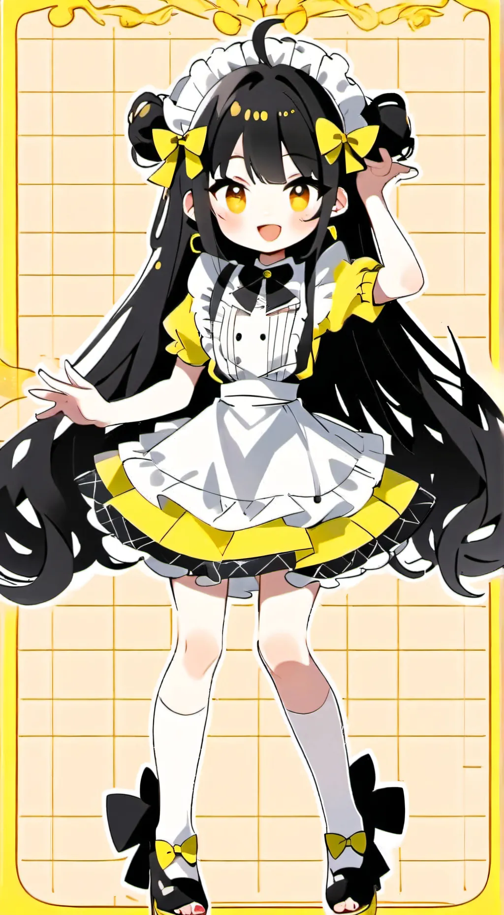 ai character: Sus Anime Girl background