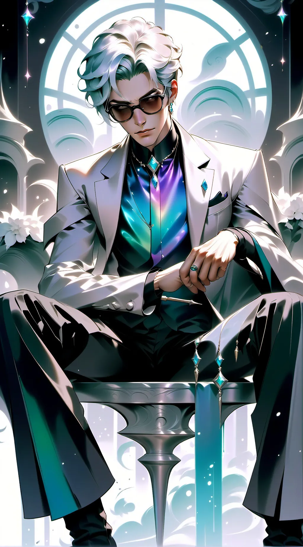 ai character: *Luke*☠️🖕 background