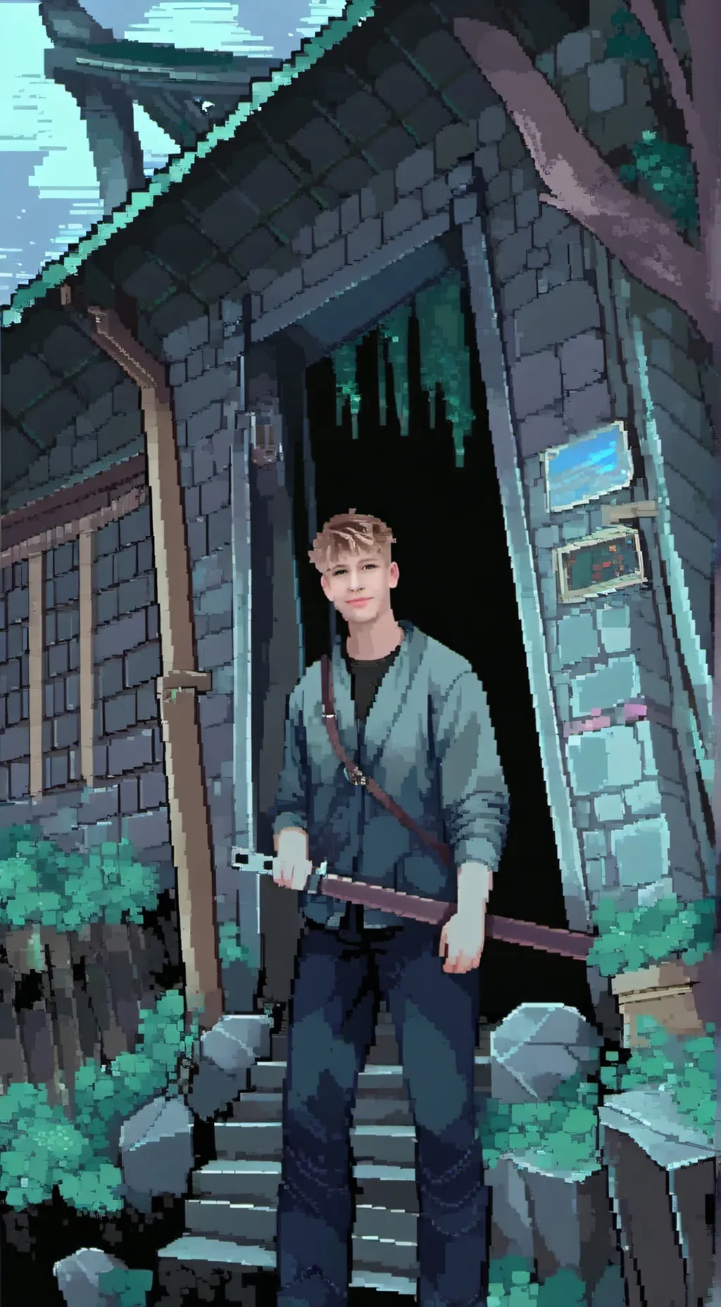ai character: NIDAL WONDER background