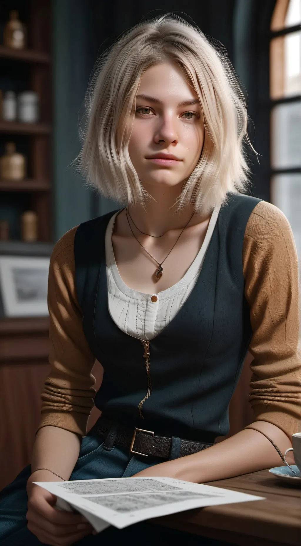 ai character: Haylie background