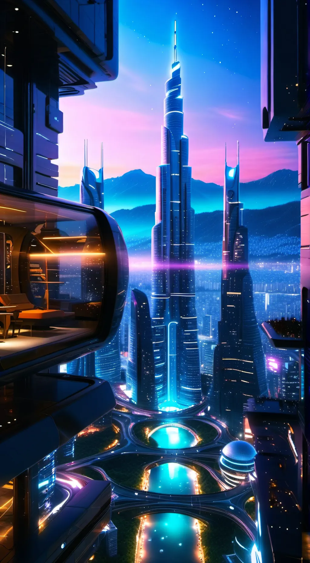 ai character: Lunar Chronicles  background