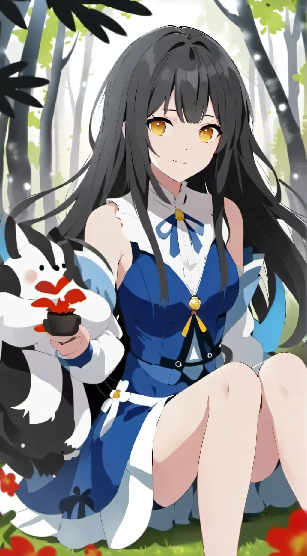 ai character: yumi background