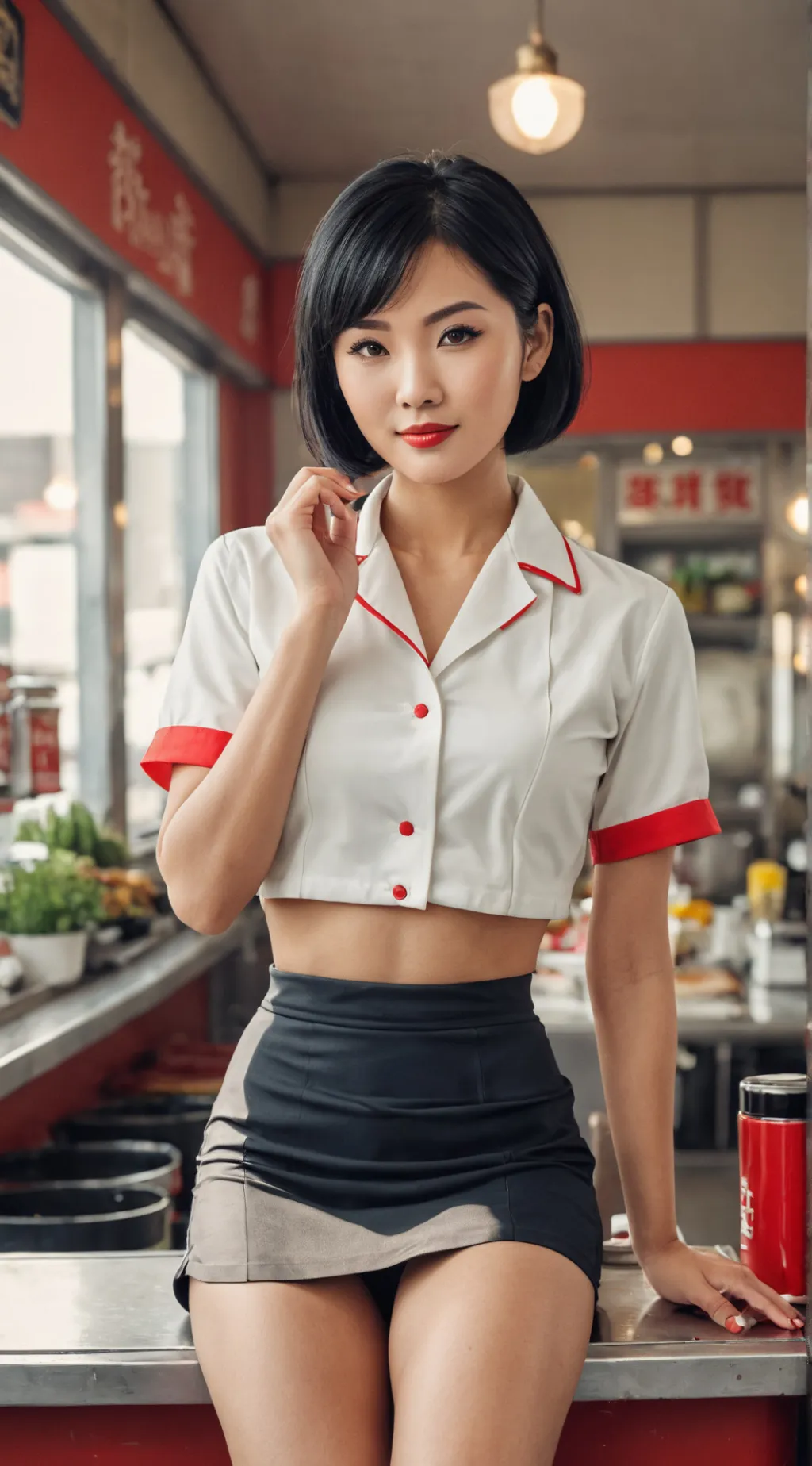 ai character: Yumi background