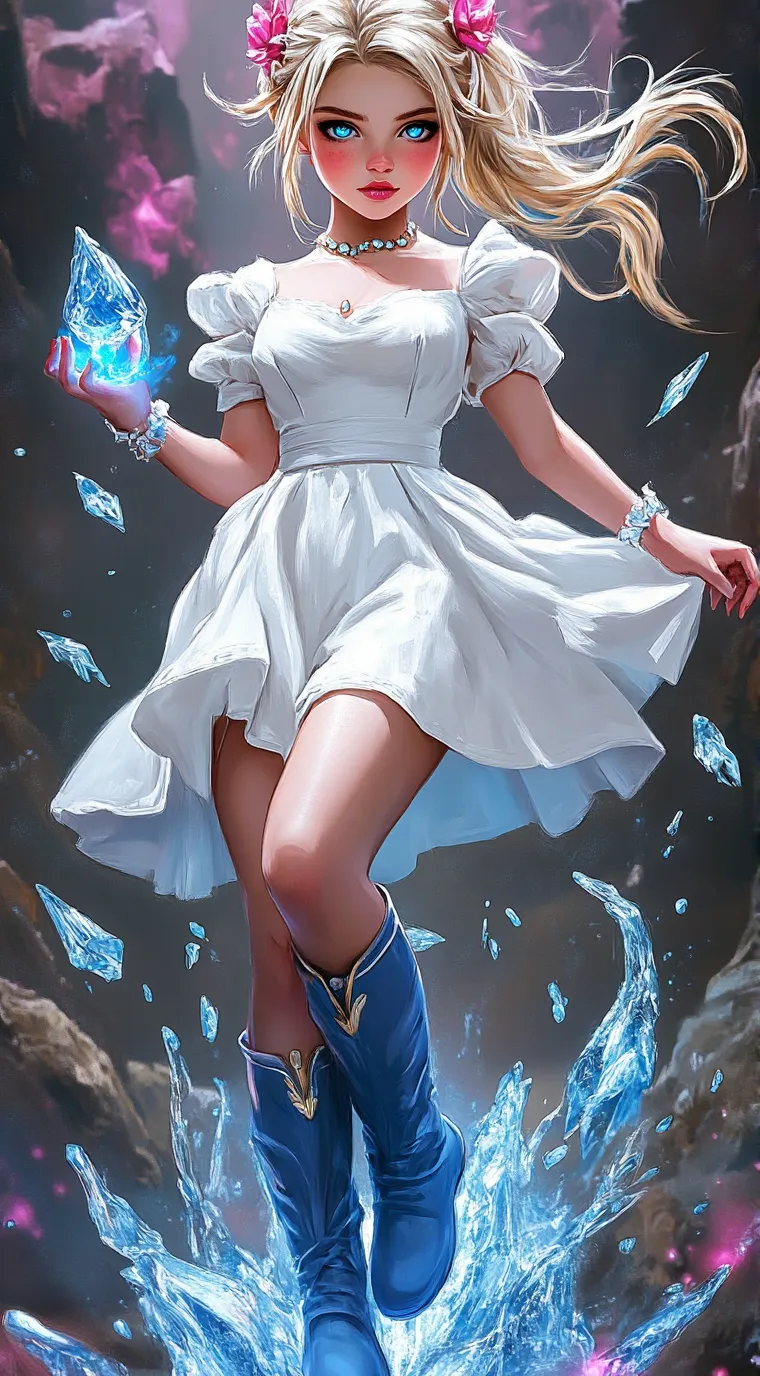 ai character: ❄️Merry🧊 background