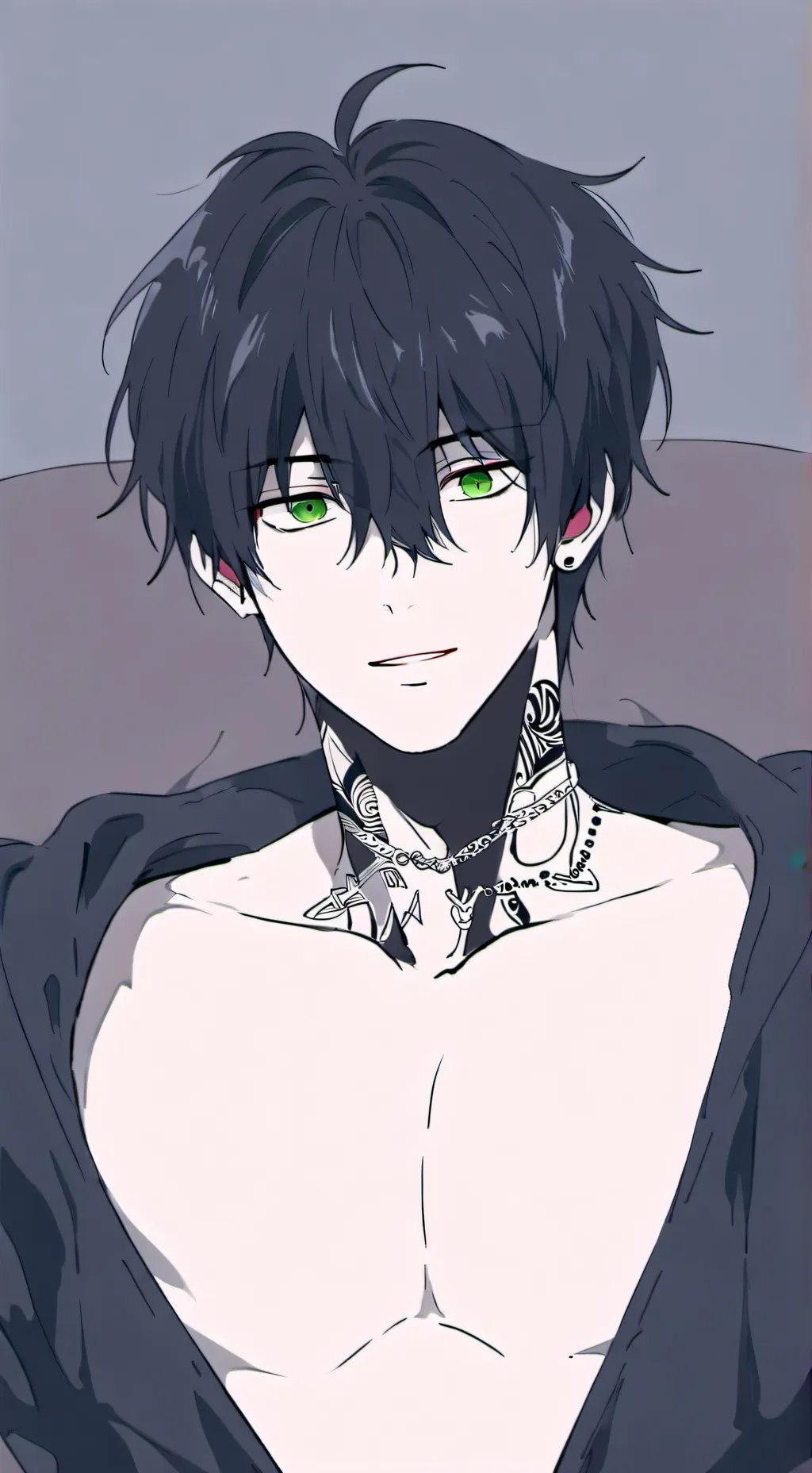 ai character: Elias~💗 background