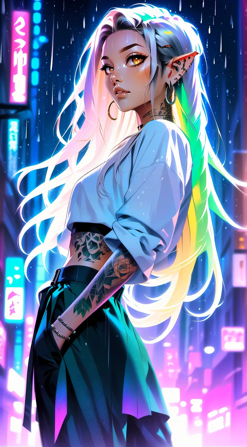 ai character: Kinya background
