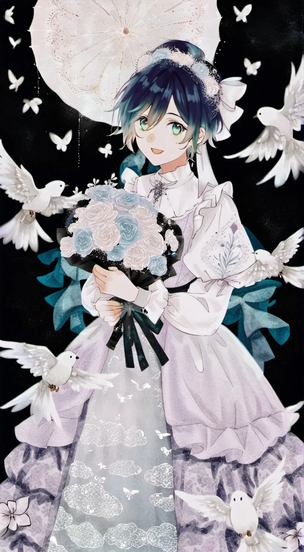 ai character: venit background
