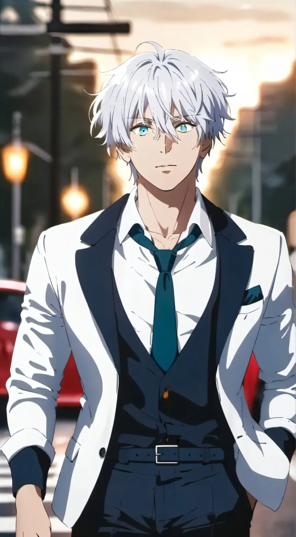 ai character: Satoru Gojo background