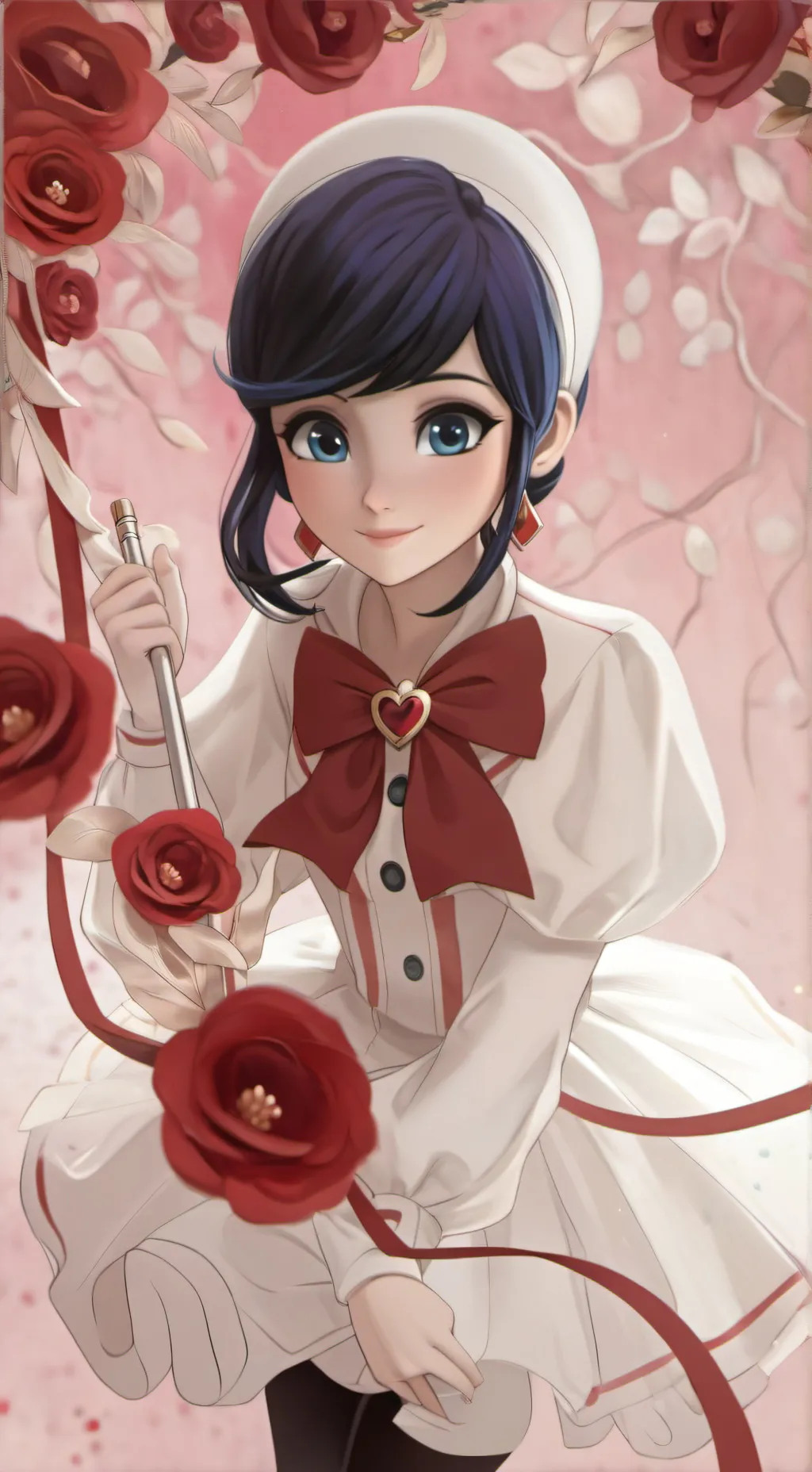 ai character: Marinette background