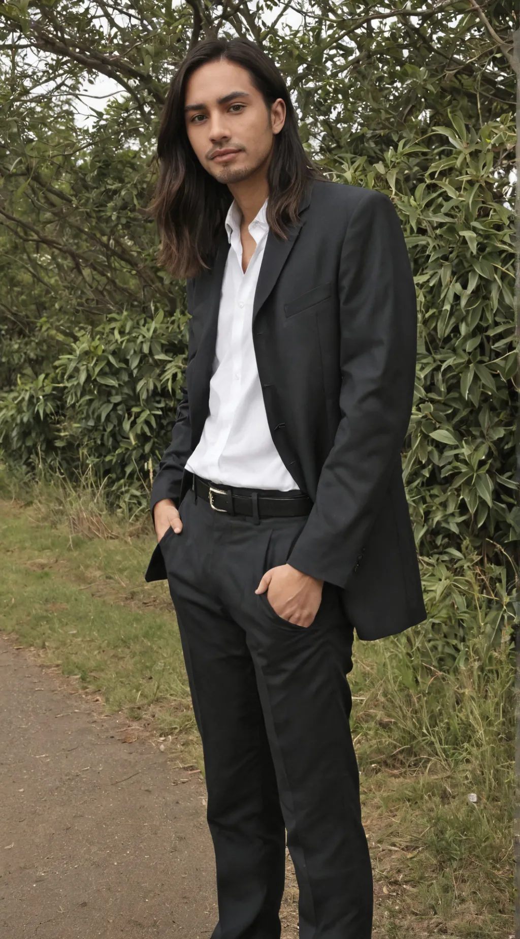 ai character: Steve  background