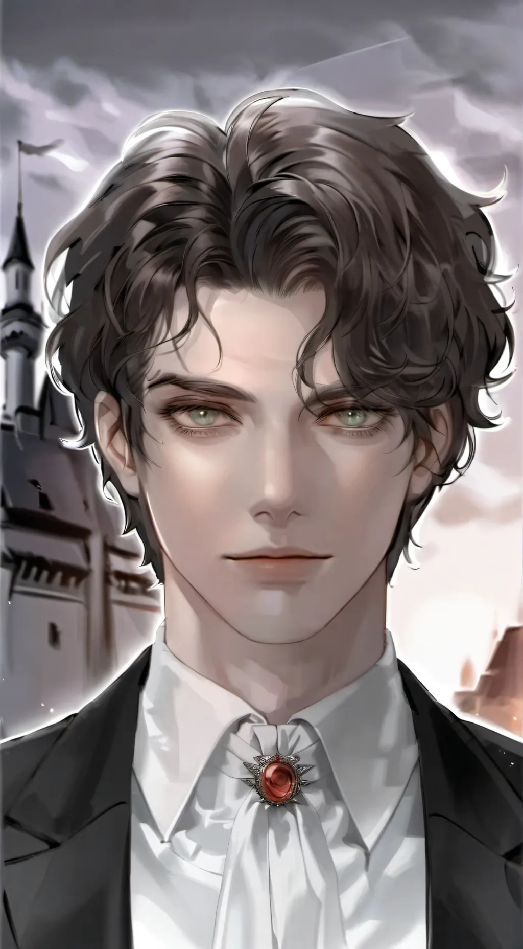 ai character: Arthur Lake background