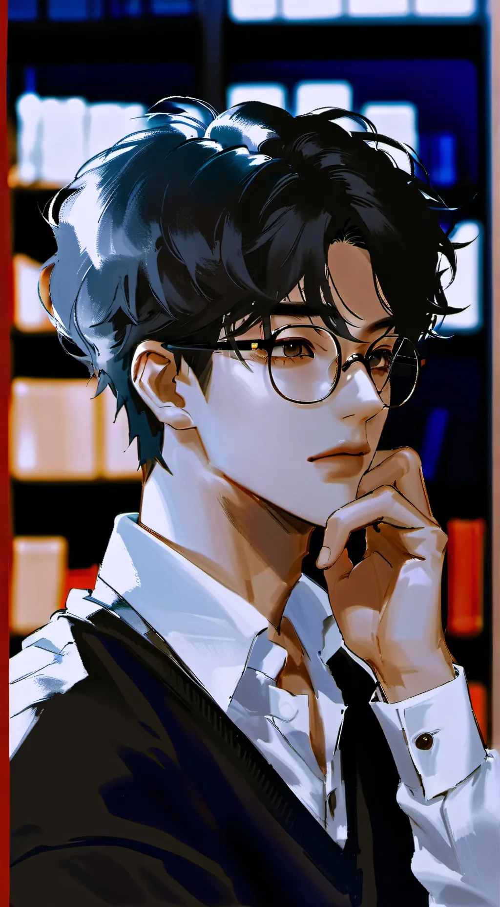 ai character: Mr. Aaron background