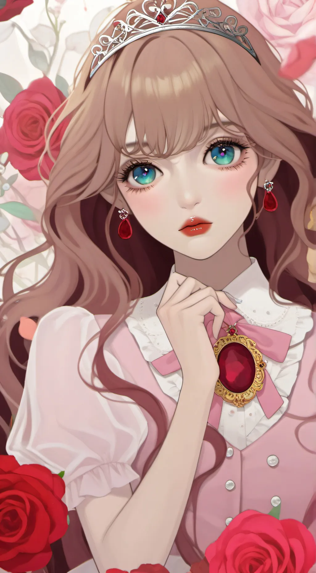ai character: Divina  background