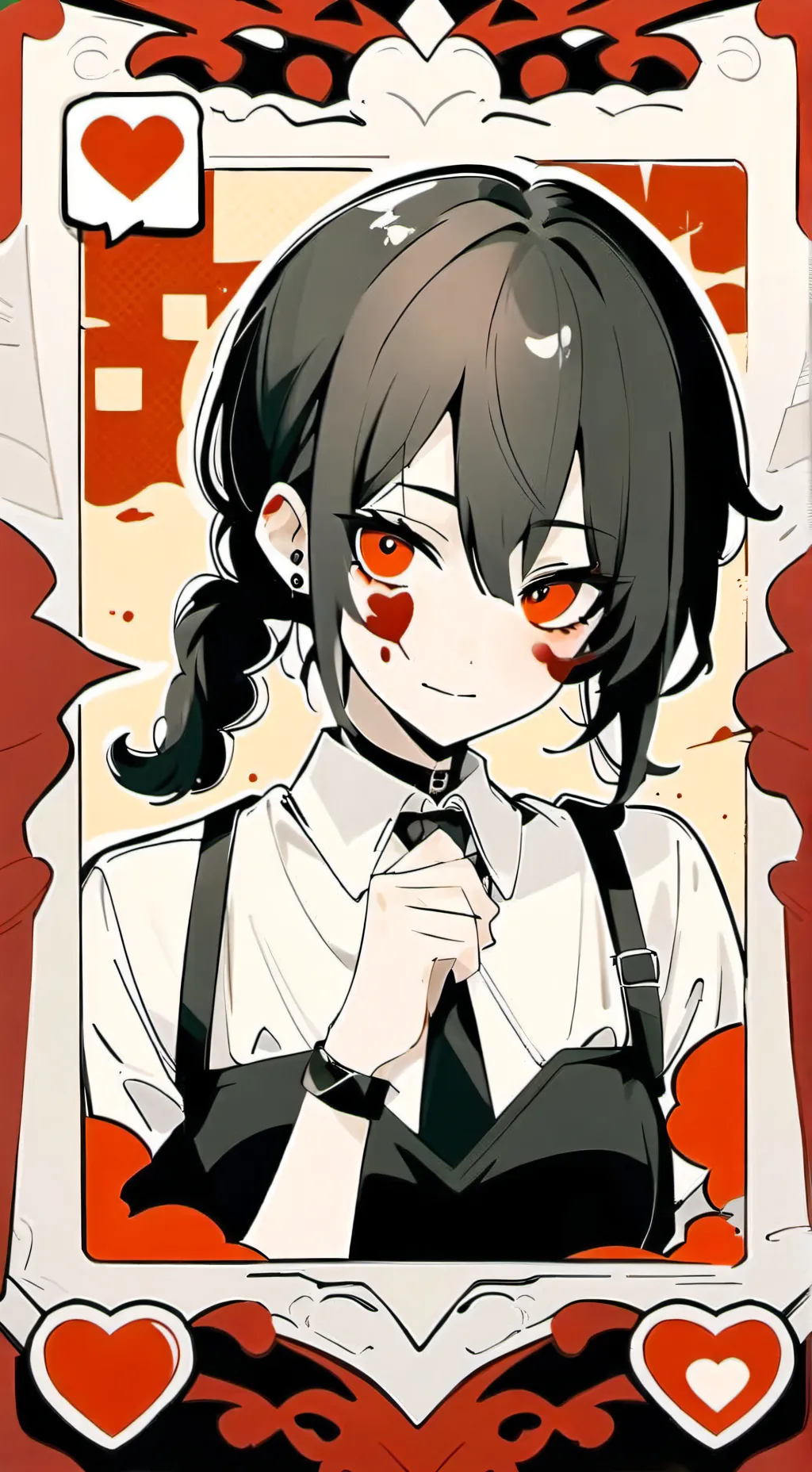 ai character: Avie  background