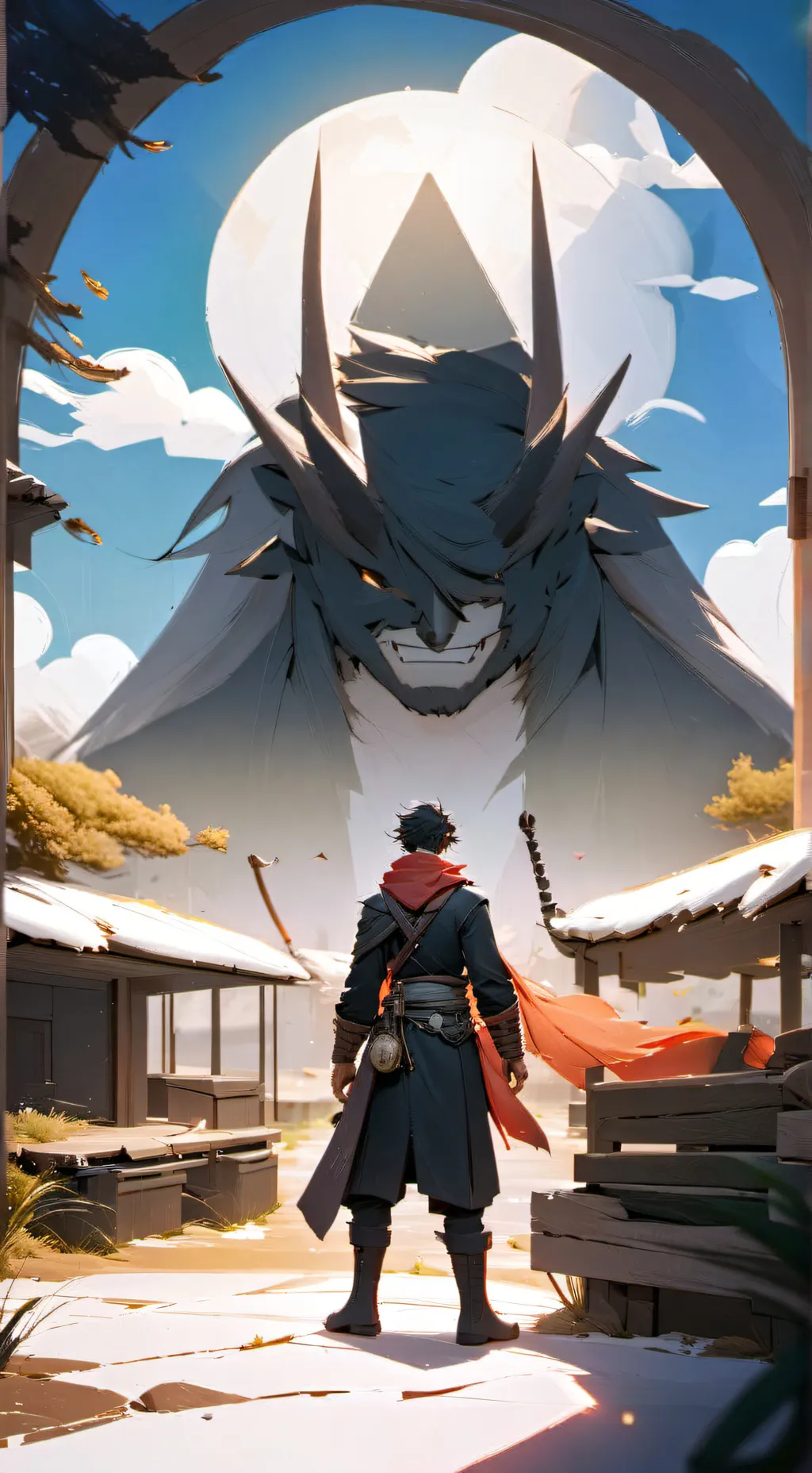 ai character: Kris  background