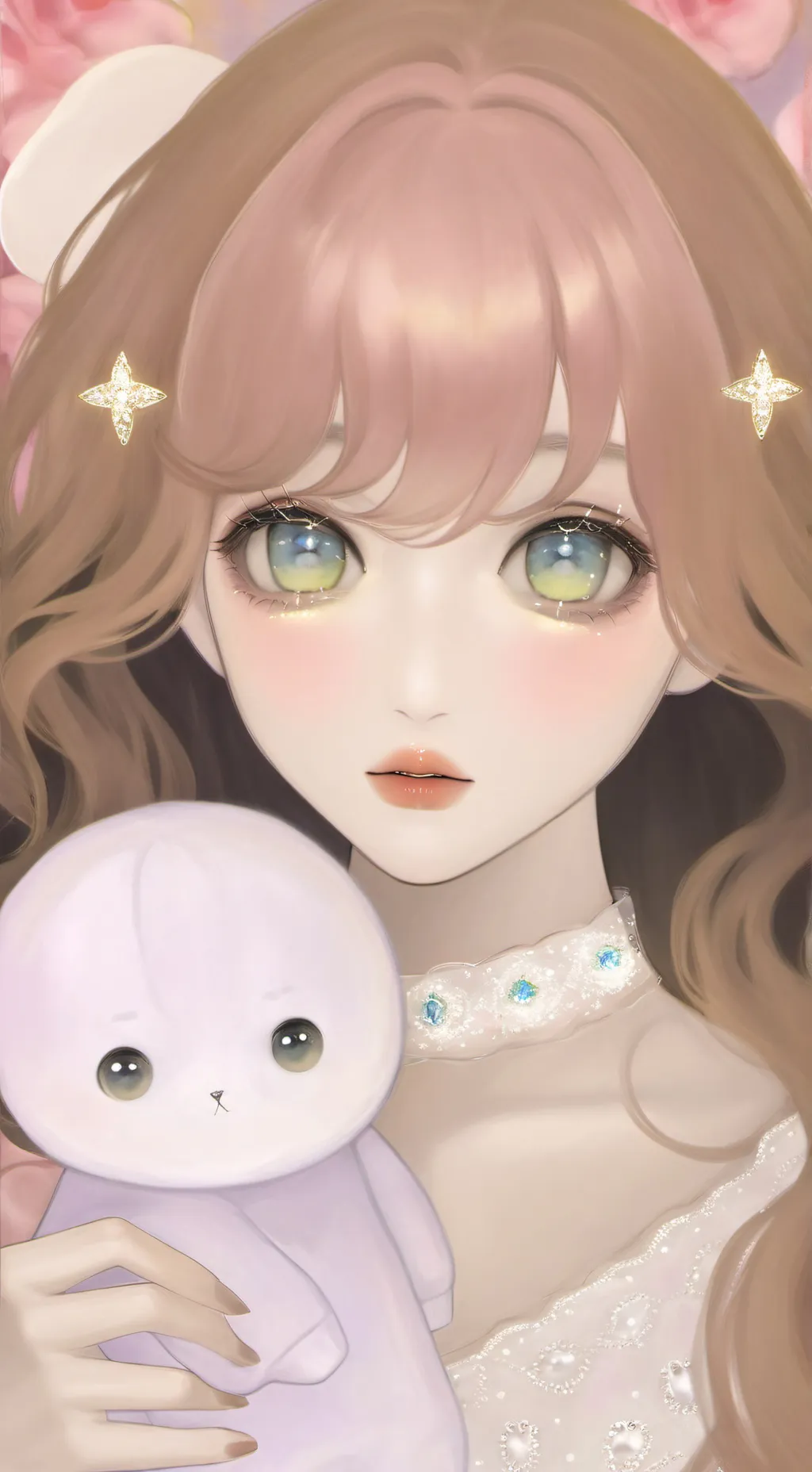 ai character: vicky background