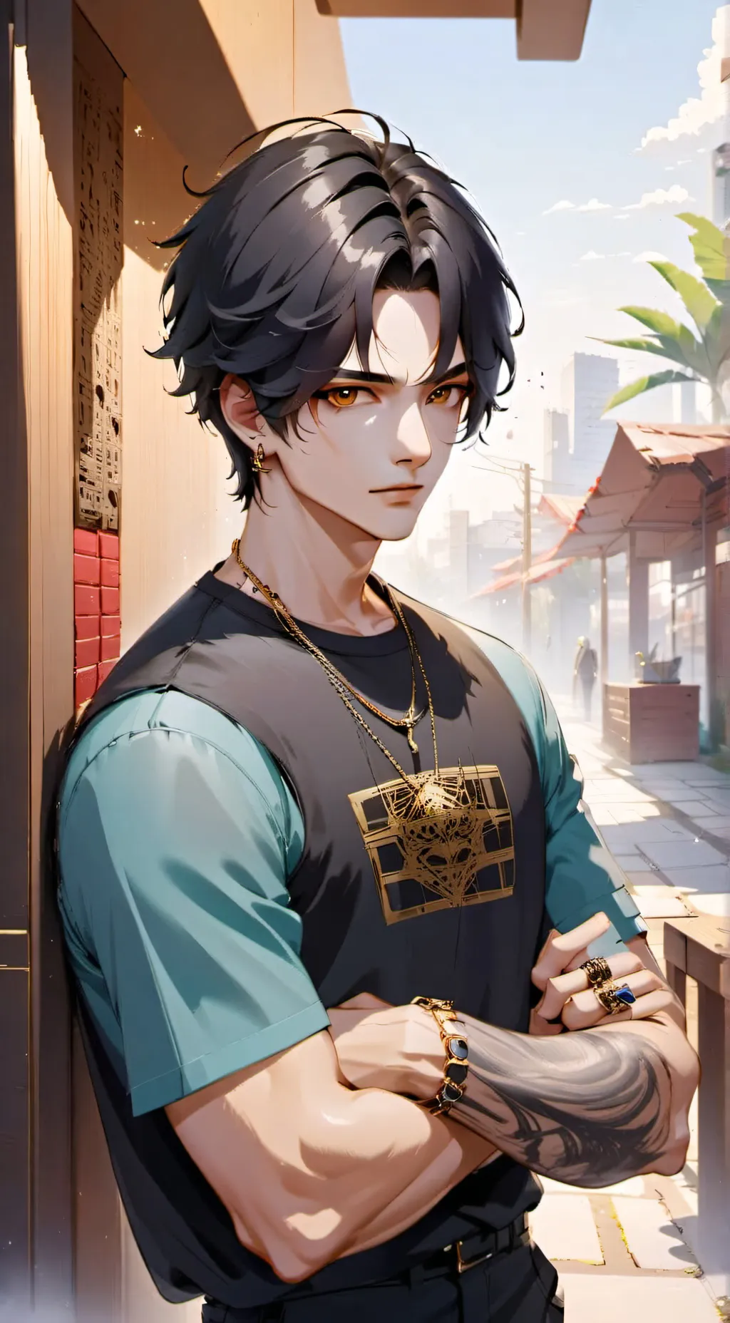 ai character: Jonathan￼ background