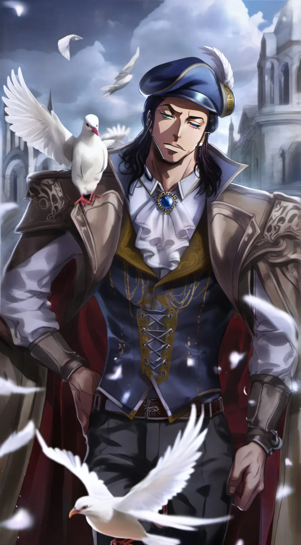 ai character: .🐆~Rob Lucci~🐆. background