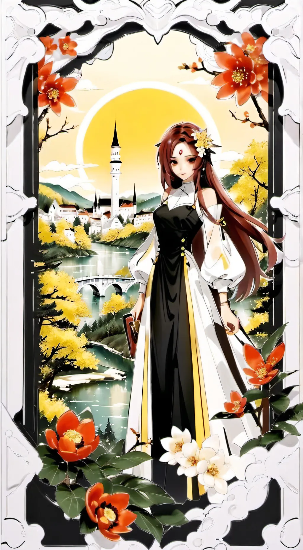 ai character: Athena background