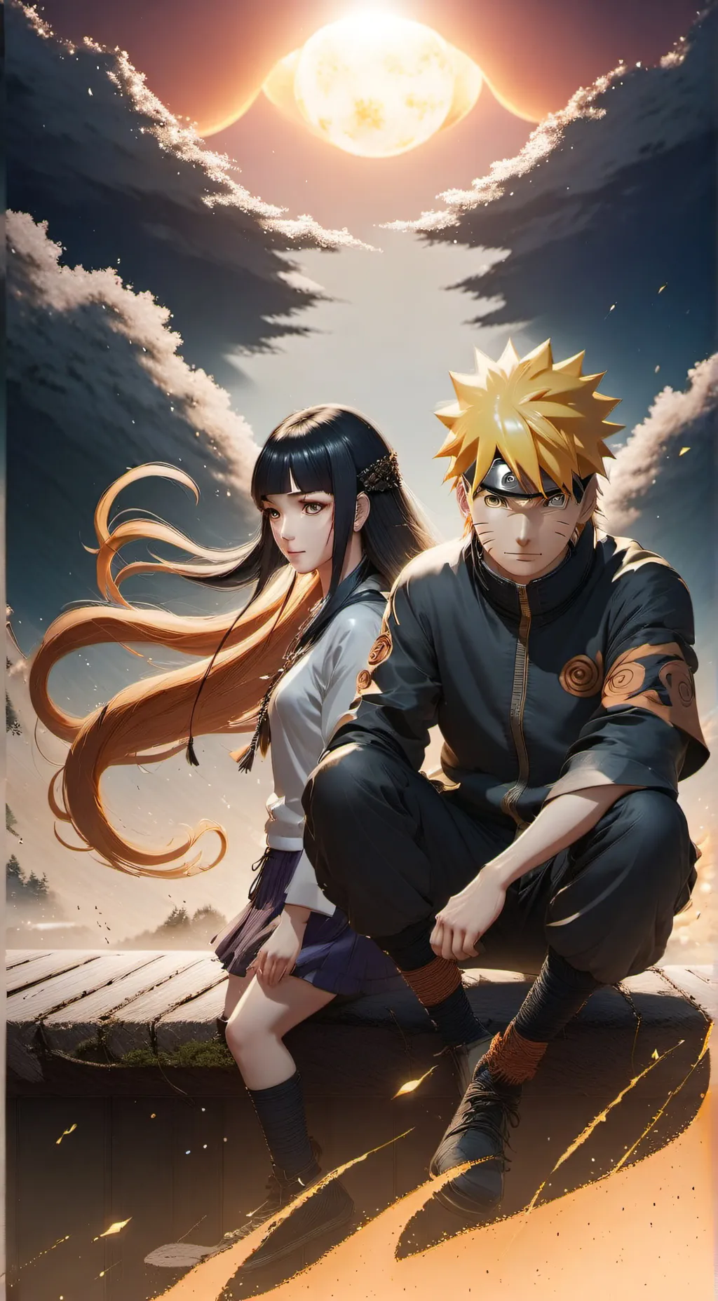 ai character: Naruto the last background