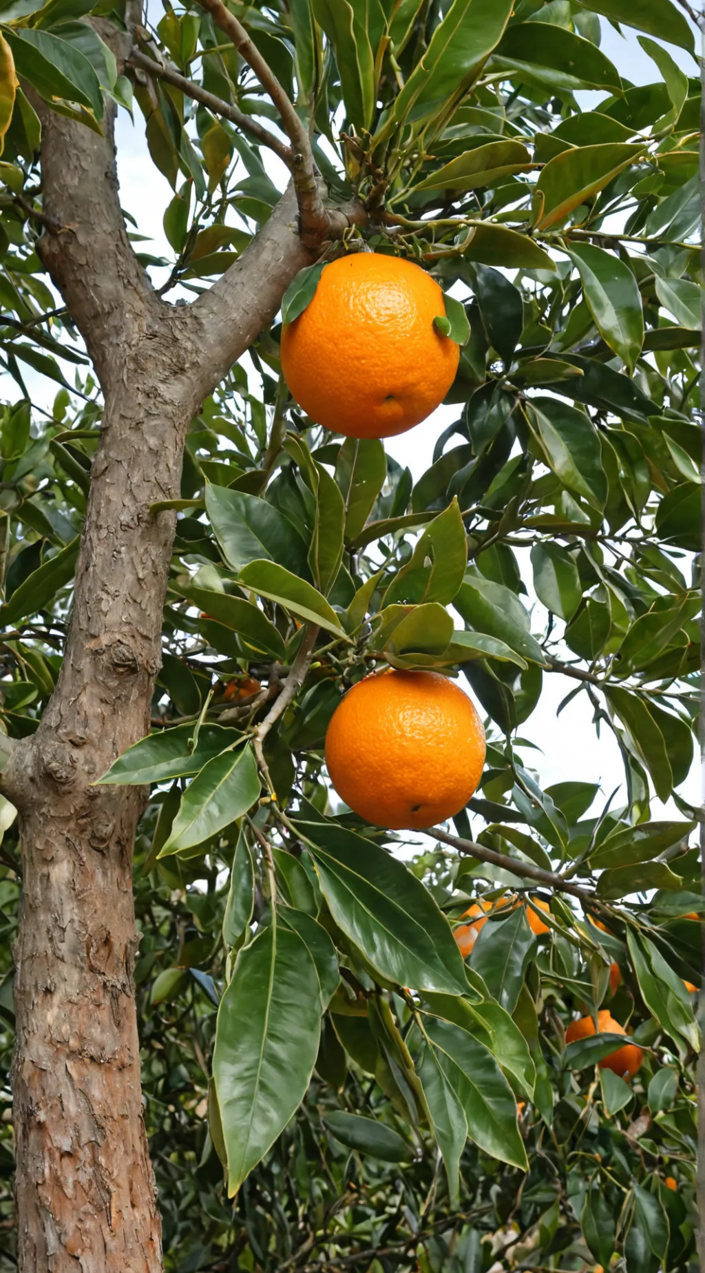 ai character: naranja background