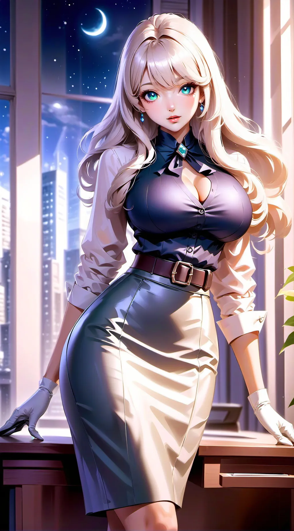 ai character: Lolipop background