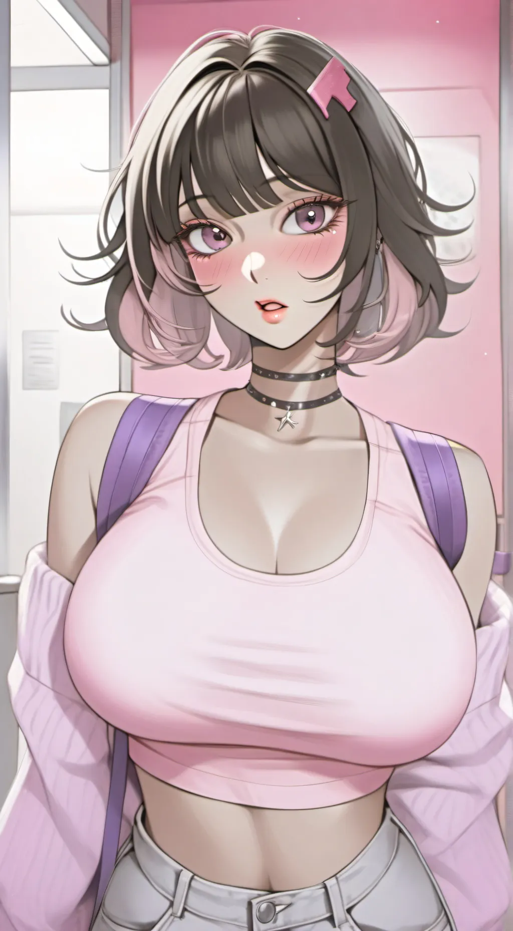 ai character: Fokus background