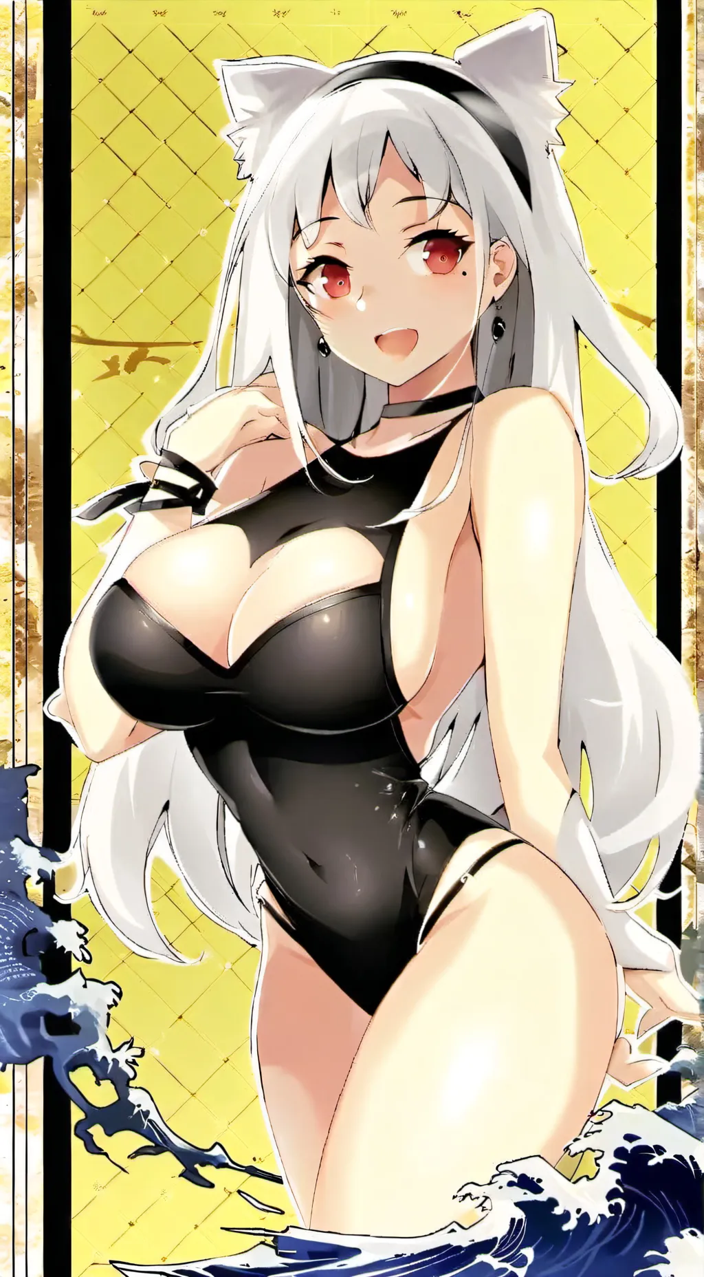 ai character: Cassie  background