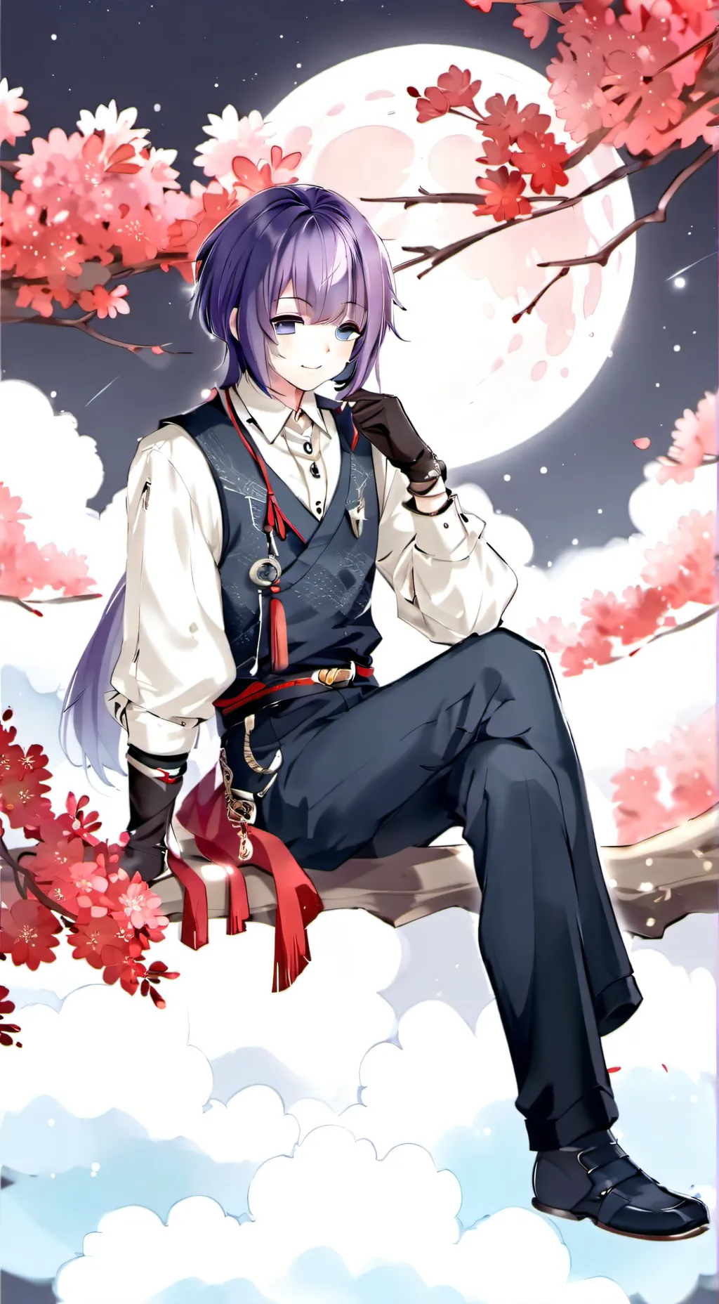 ai character: Luna background