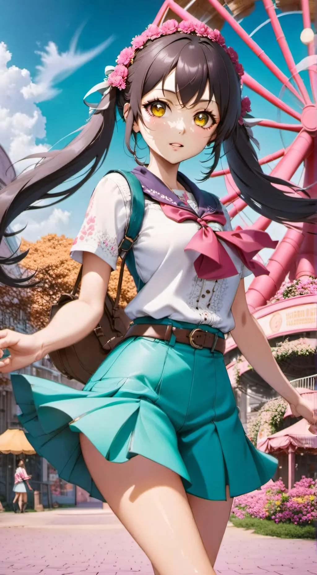 ai character: Ally background