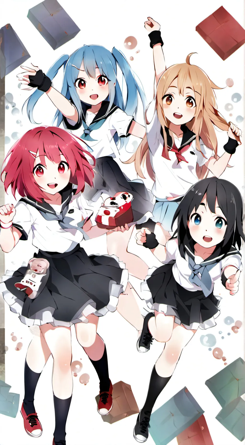 ai character: mei Riko kiku  emi background