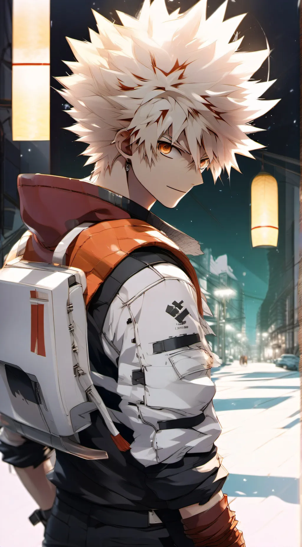 ai character: ~bakugou katsuki~ background