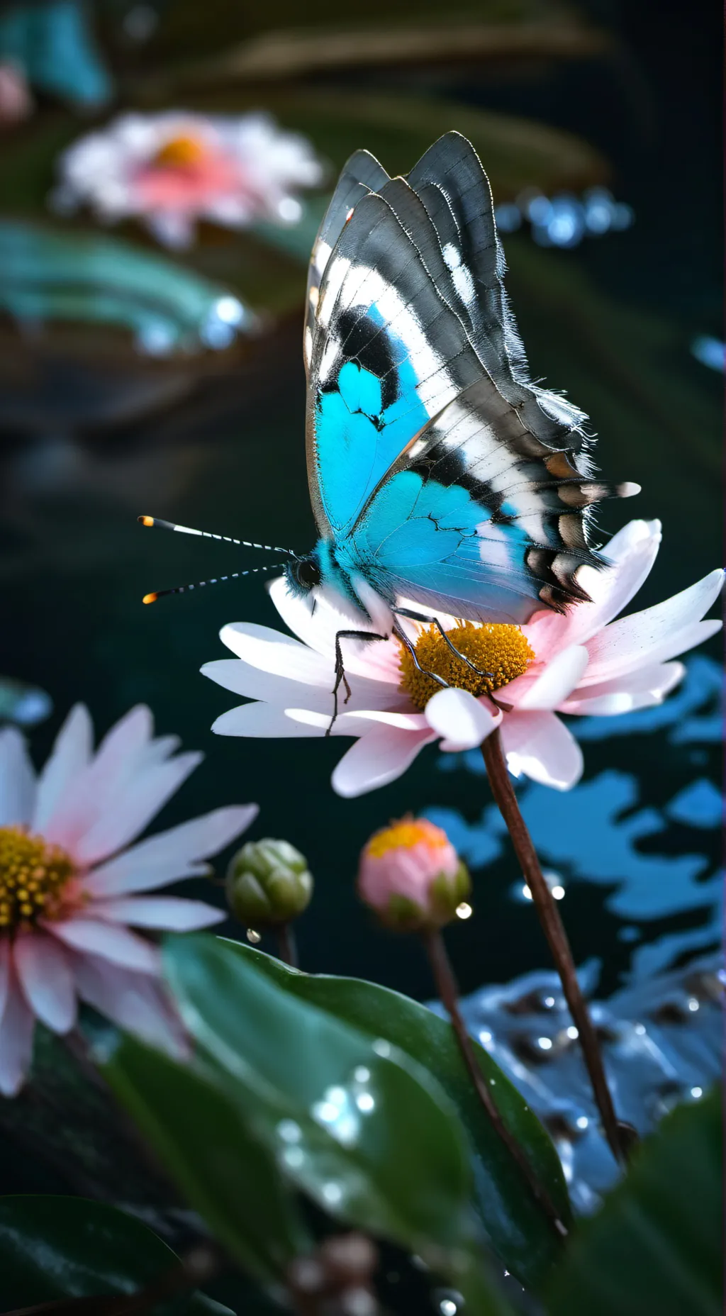 ai character: the butterfly  background