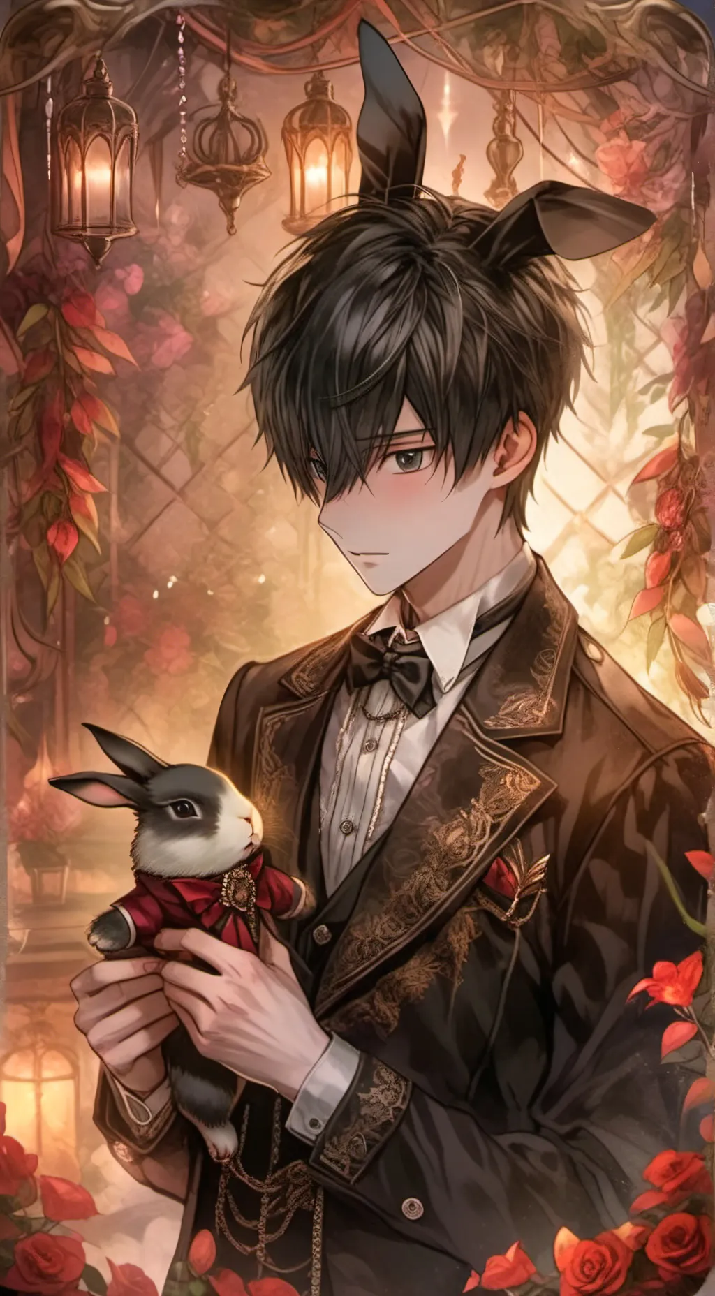ai character: Kuro Usagi background