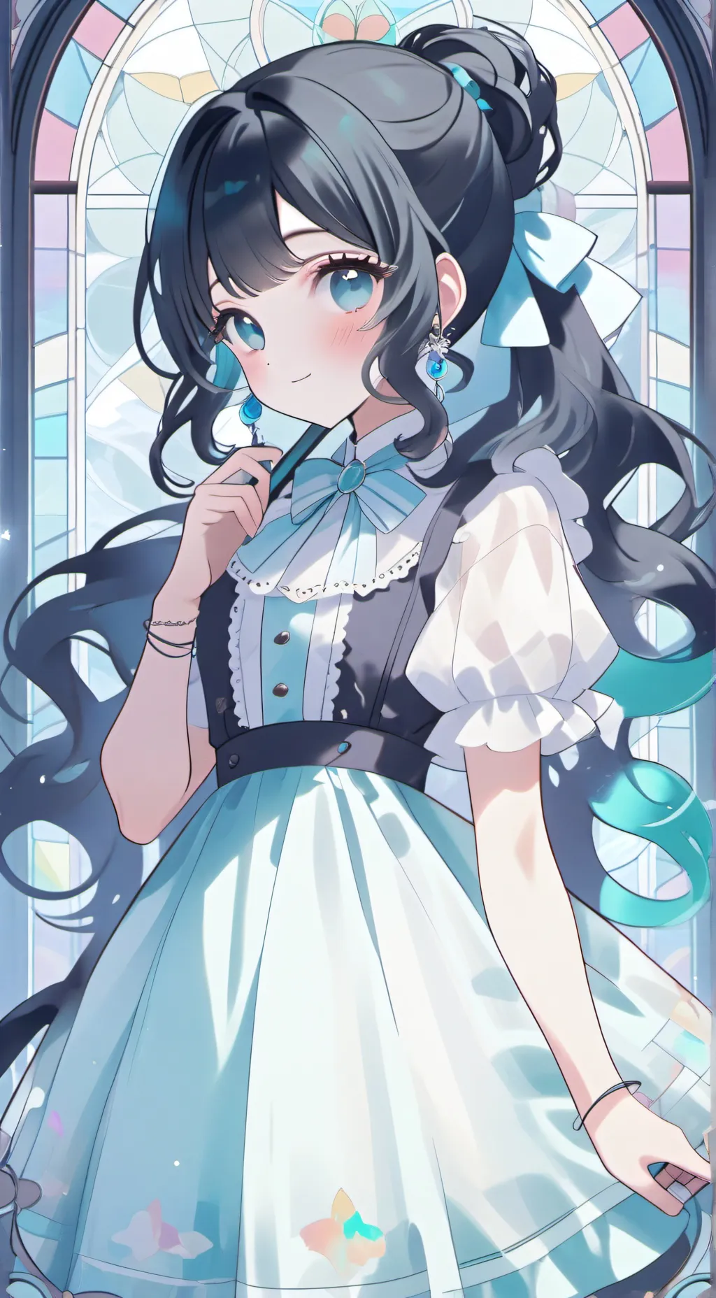 ai character: KNY Soulmate Color background