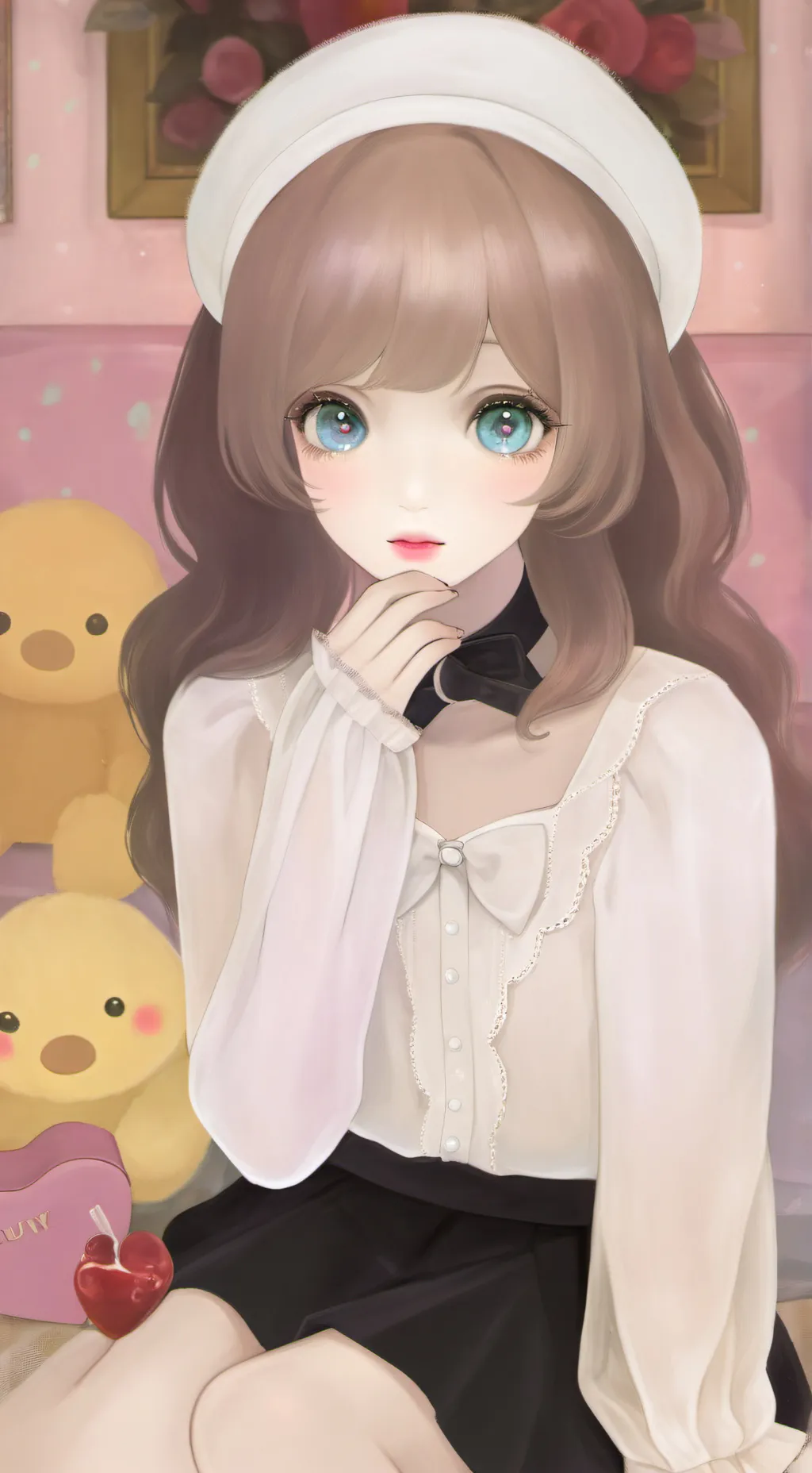 ai character: Melanie background