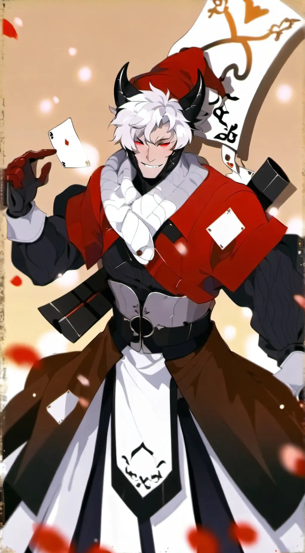 ai character: Valentino background