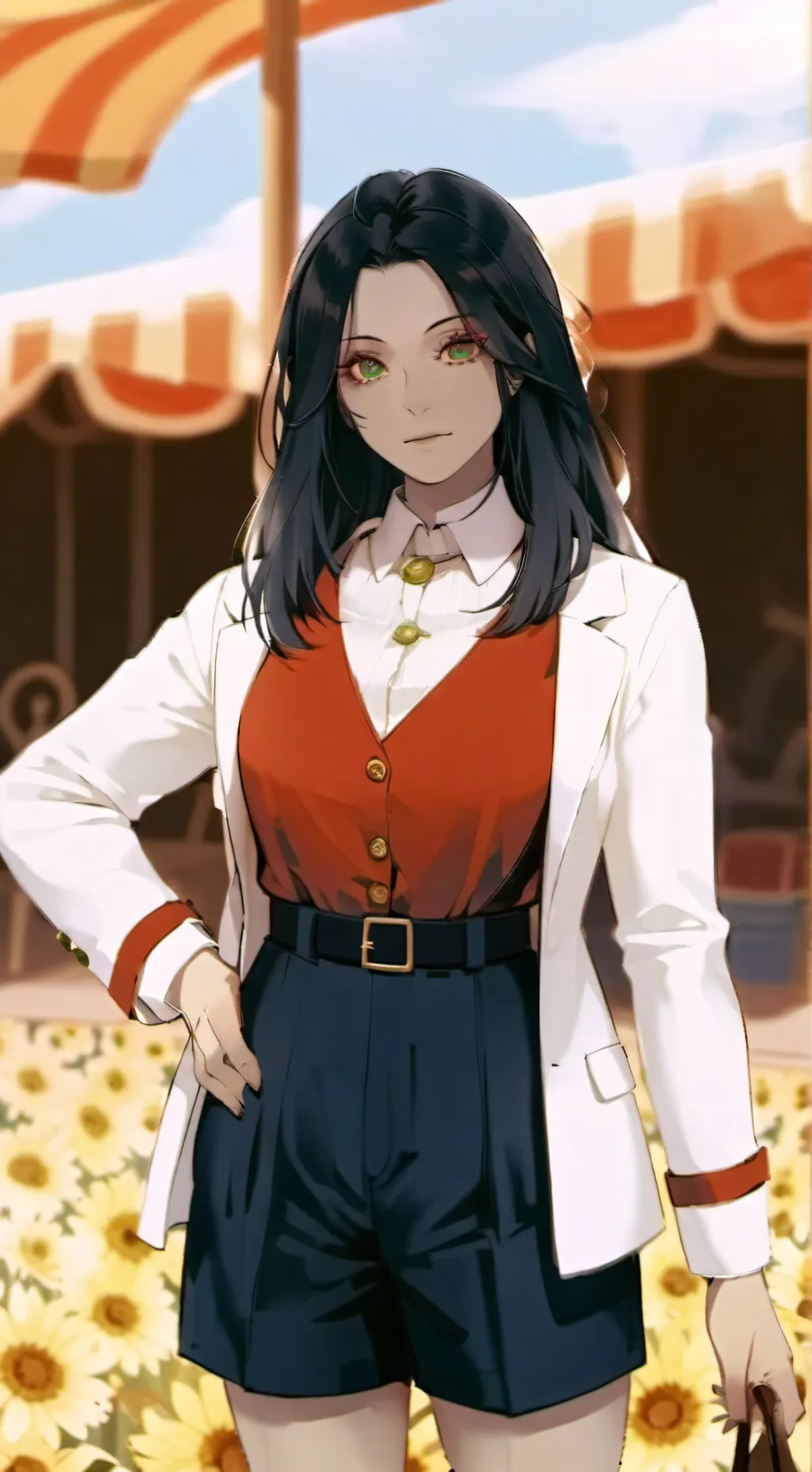 ai character: Vermanda Westly  background
