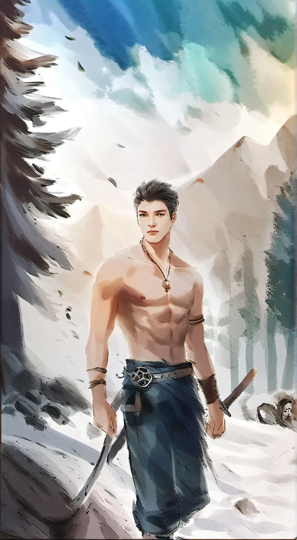 ai character: Jacob  background