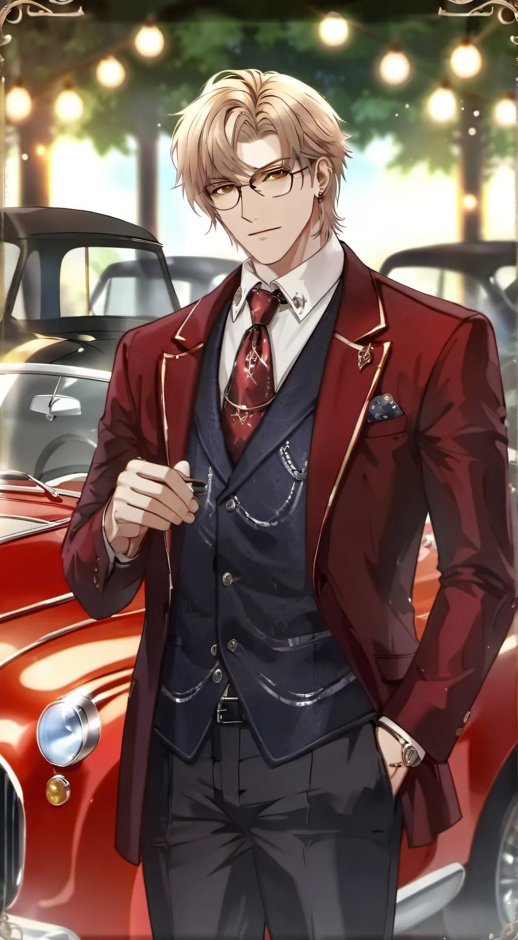 ai character: Anthony  background