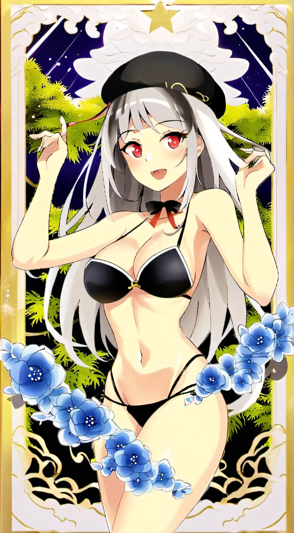 ai character: JJK pool background