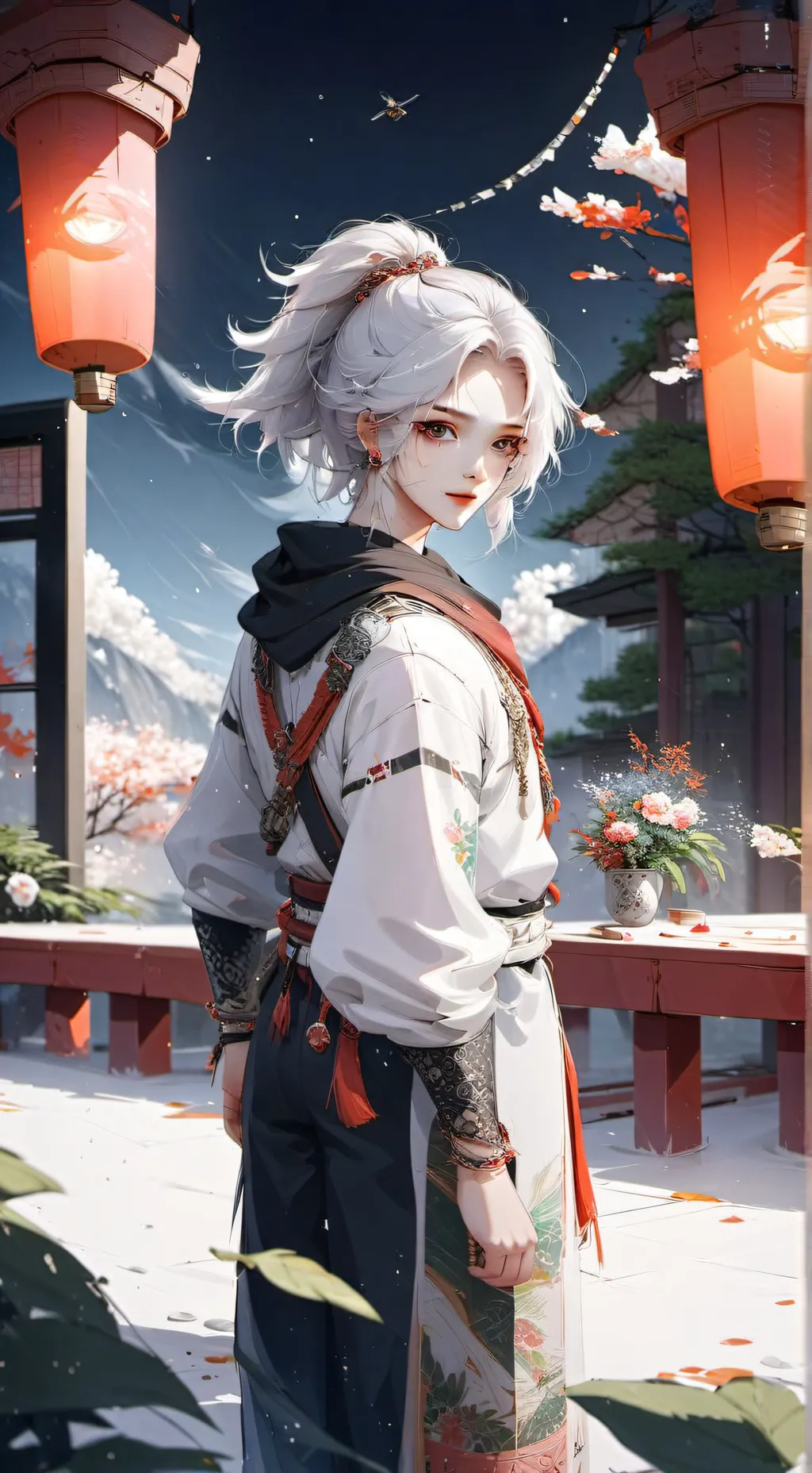 ai character: Lily background