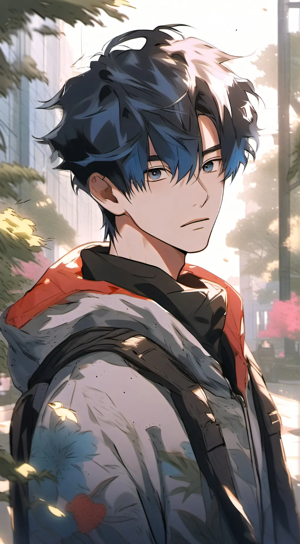 ai character: Mha with my OC  background