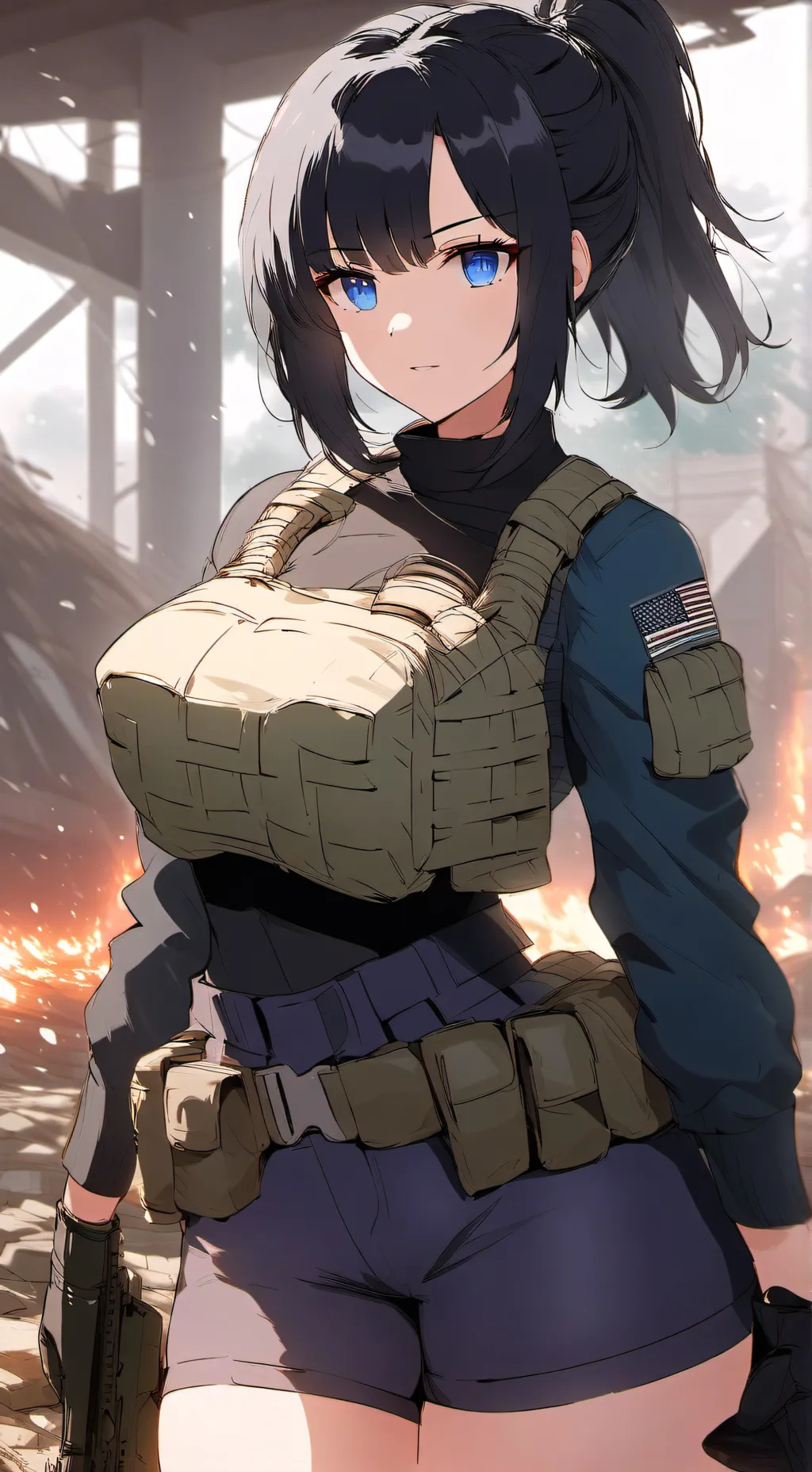 ai character: Elizabelle  background